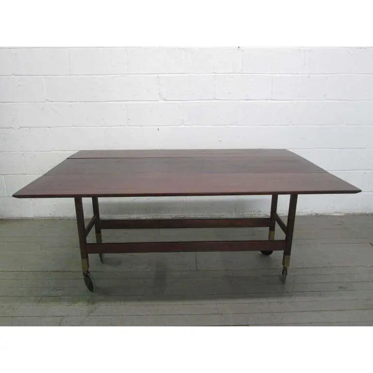 VINTAGE DANISH DROP-LEAF DINING TABLE