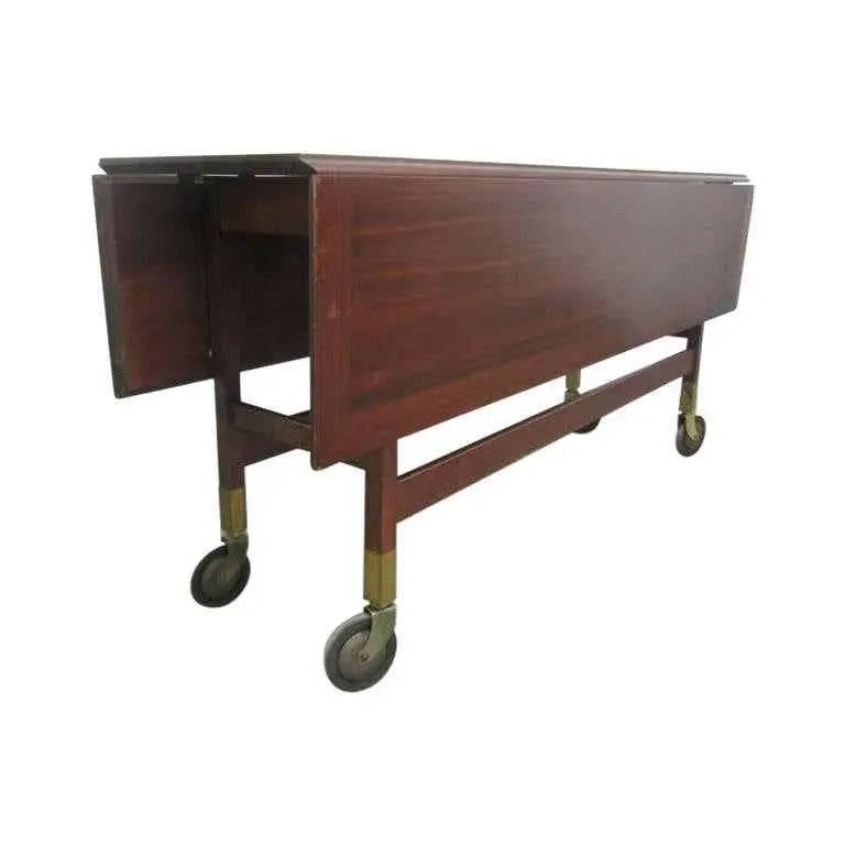 VINTAGE DANISH DROP-LEAF DINING TABLE