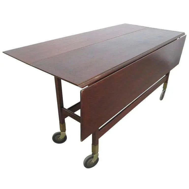 VINTAGE DANISH DROP-LEAF DINING TABLE