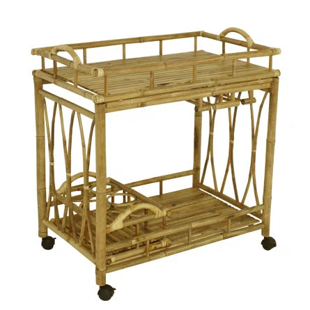 BAMBOO BAR CART