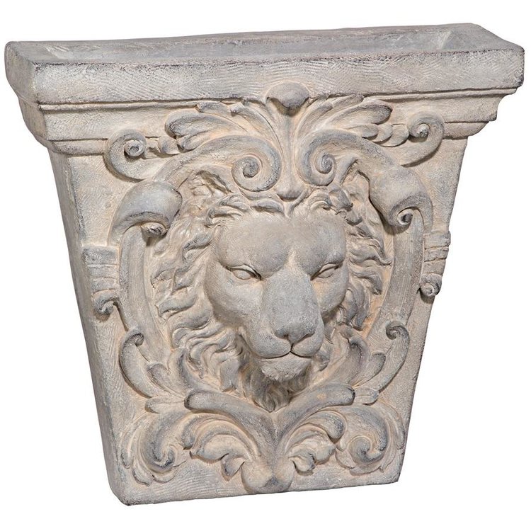 Lion Architectural Keystone Wall Pocket
