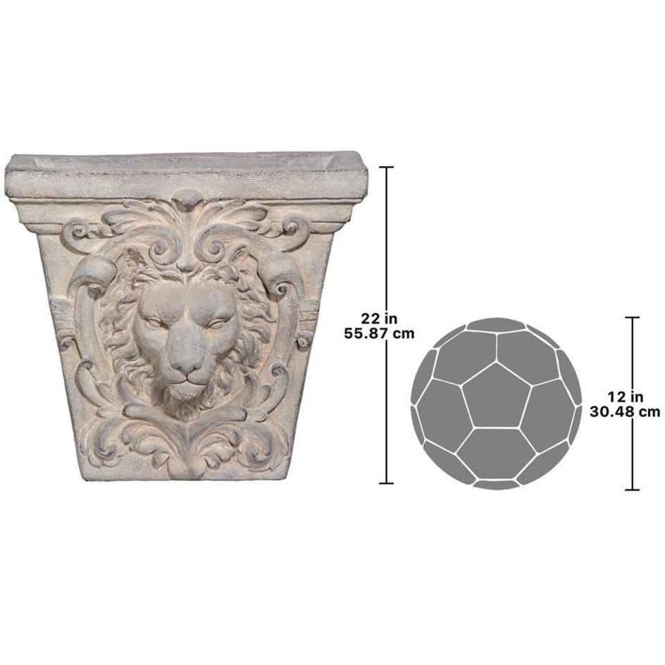 Lion Architectural Keystone Wall Pocket