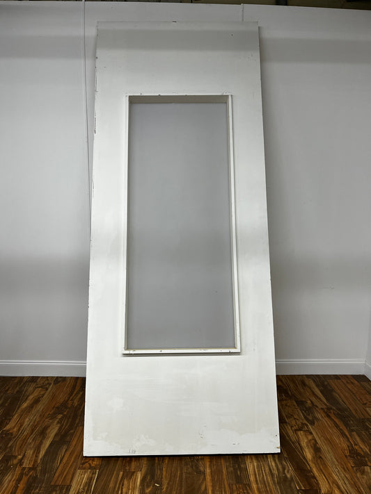 MILK GLASS WINDOW PANEL