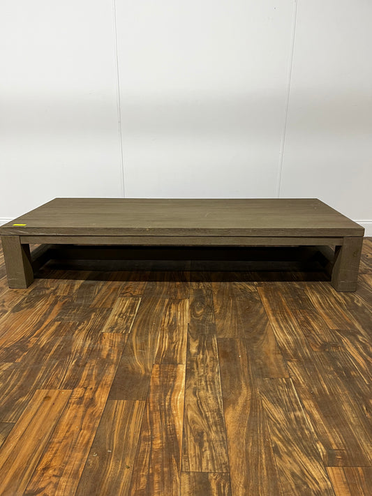 LOW WOOD COFFEE TABLE