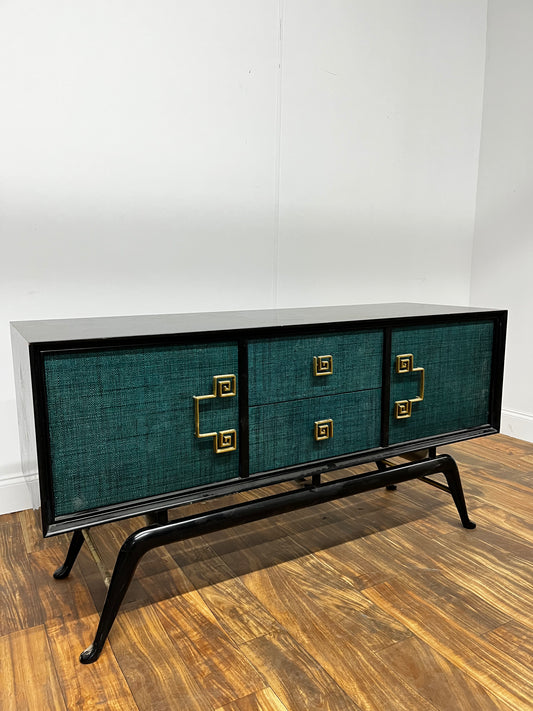 TEAL ORIENTAL DRESSER
