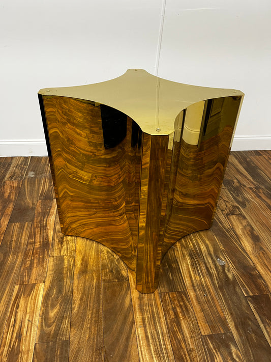 BRASS DINING OR ACCENT TABLE BASE