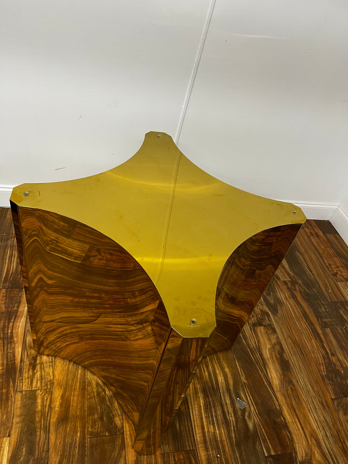 BRASS DINING OR ACCENT TABLE BASE