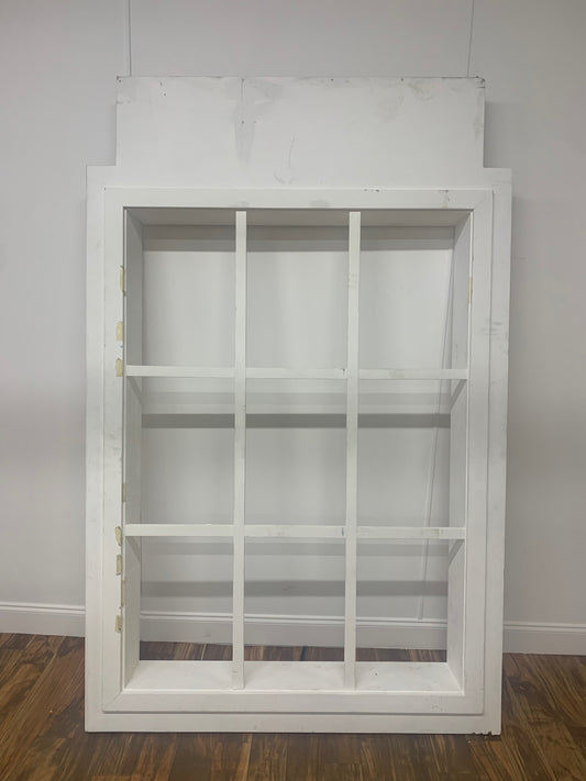 WHITE 9 PANEL WINDOW FRAME
