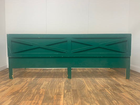 GREEN CROSS BRACE BARN FENCE (2 PIECES)