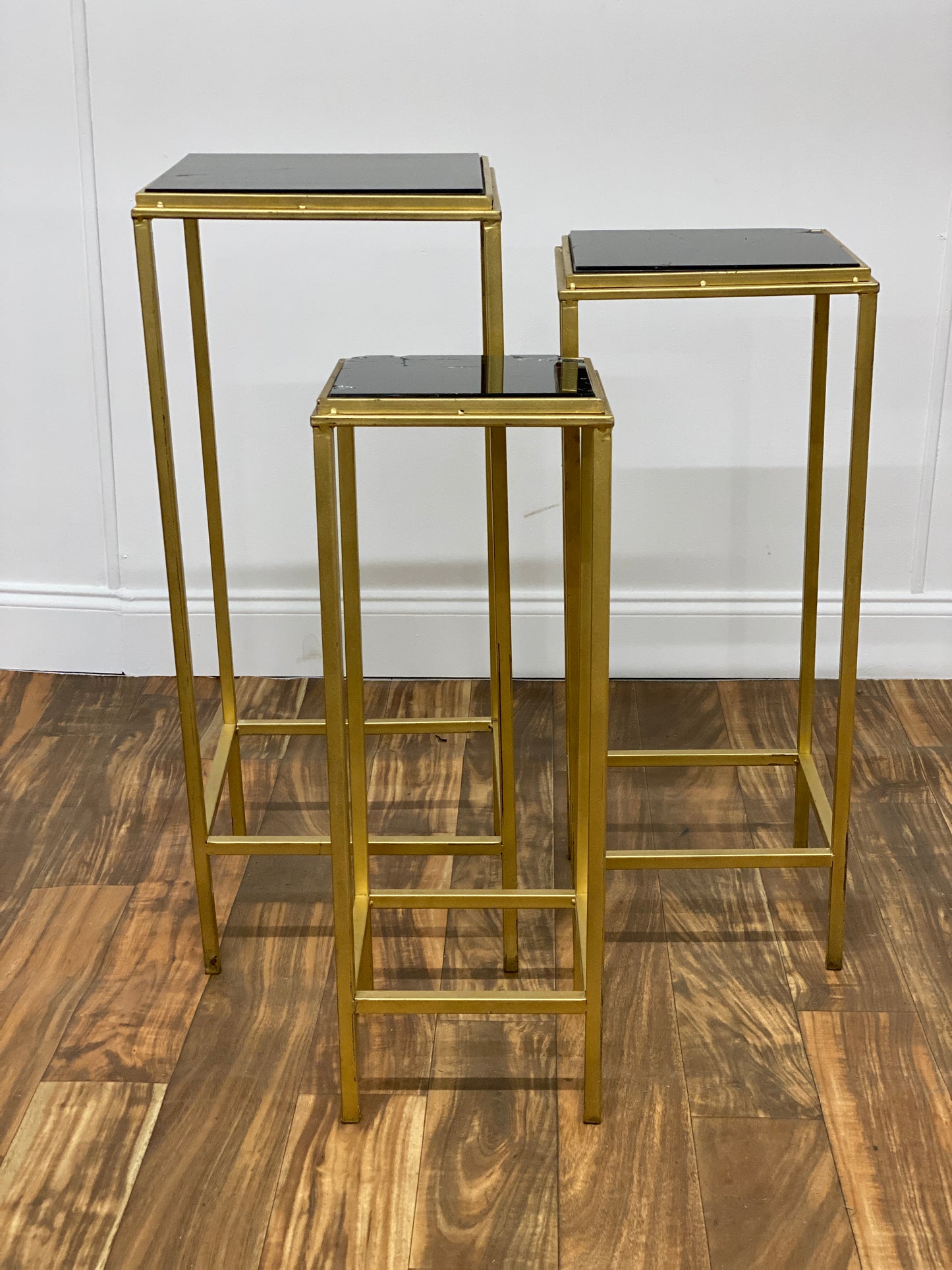 BLACK NESTING ACCENT TABLE SET
