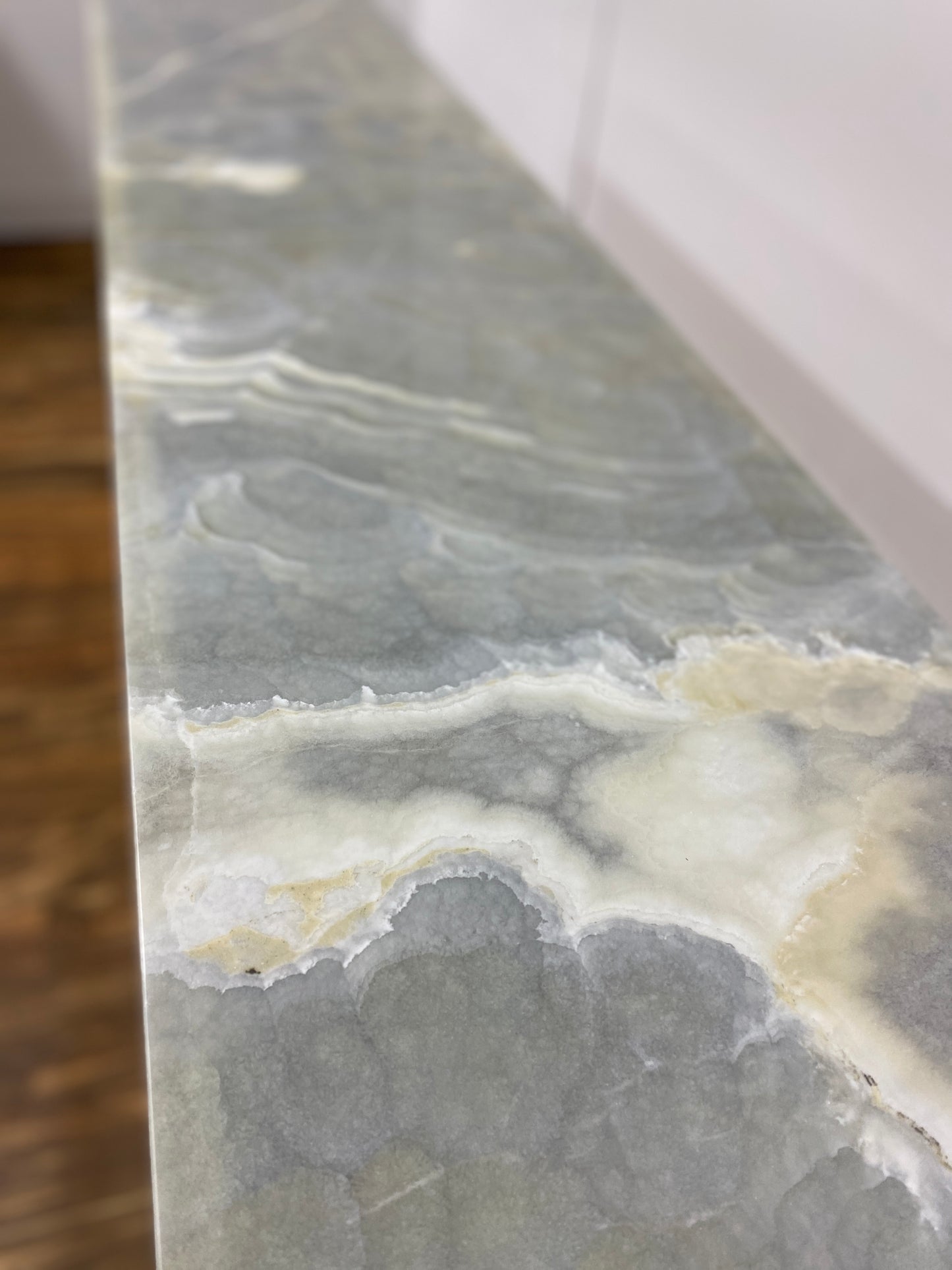 MARBLE TOP CONSOLE TABLE