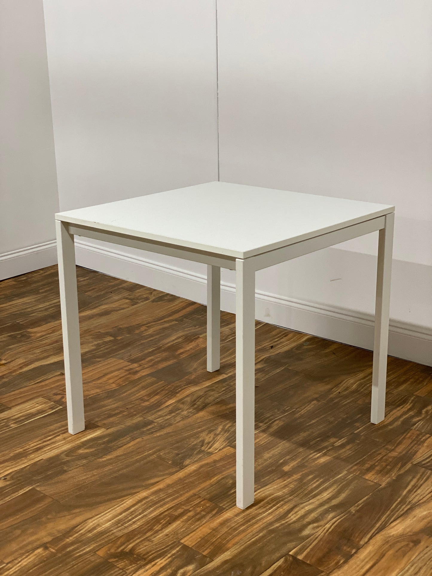 BASIC IKEA WHITE ACCENT TABLES