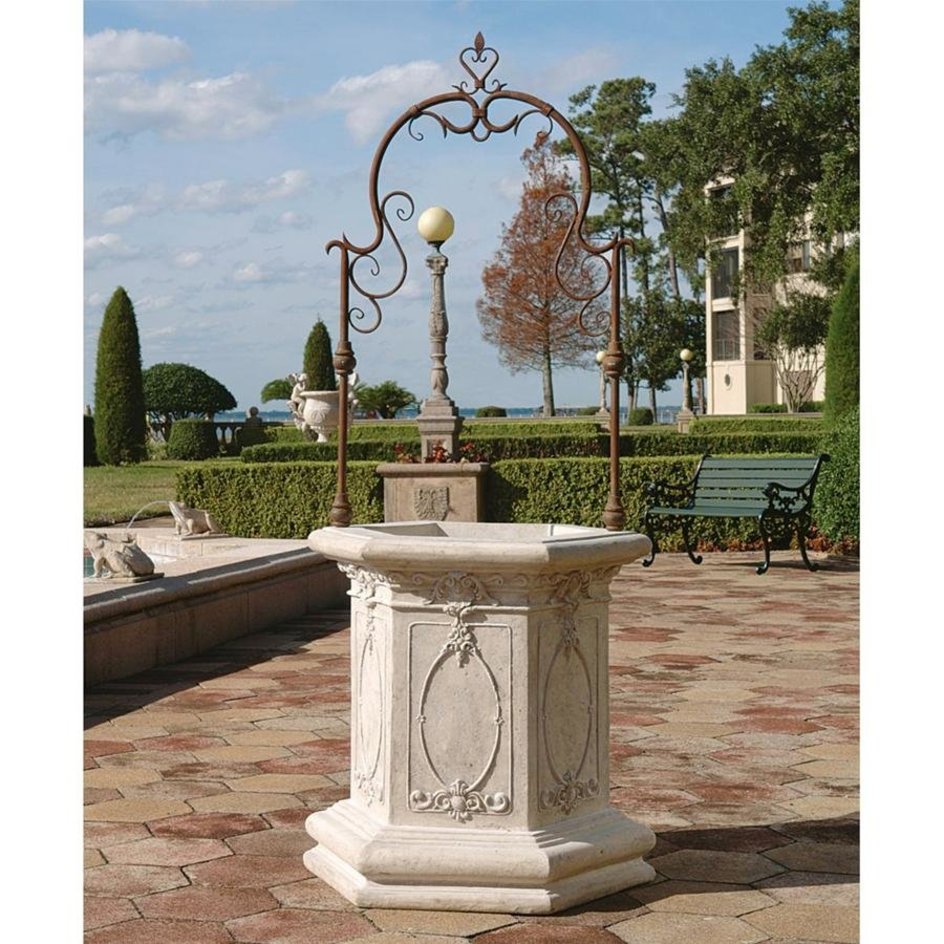 Village Square Architectural Garden Well