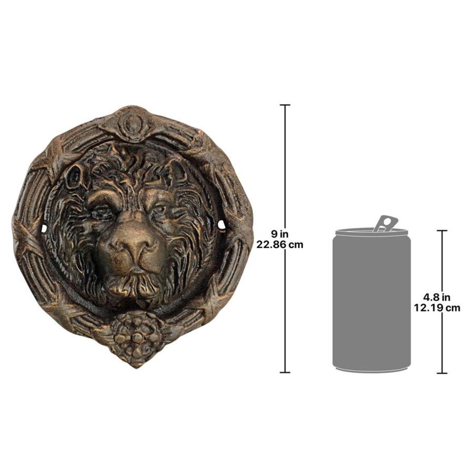 Cast Iron Lion Door Knocker