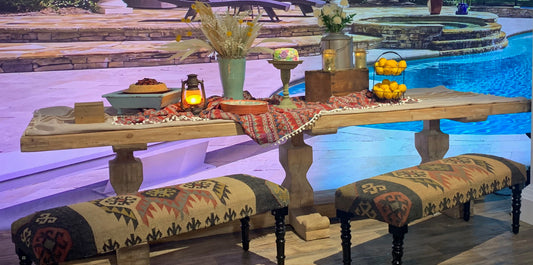 EXTRA LONG DINING HALL TABLE