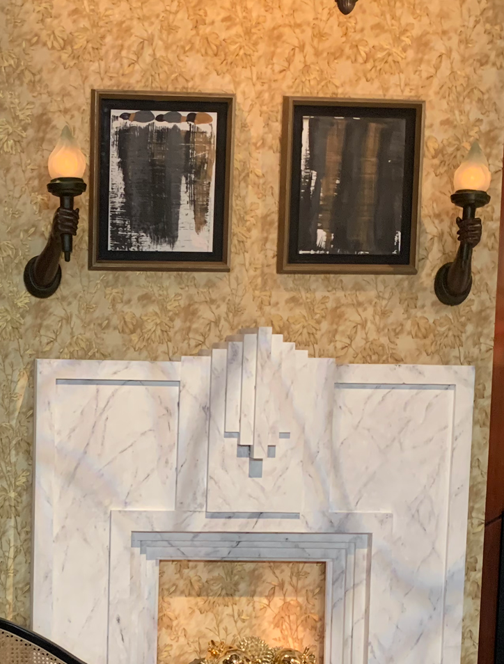 Statue of Liberty Arm and Torch Wall Sconce Set