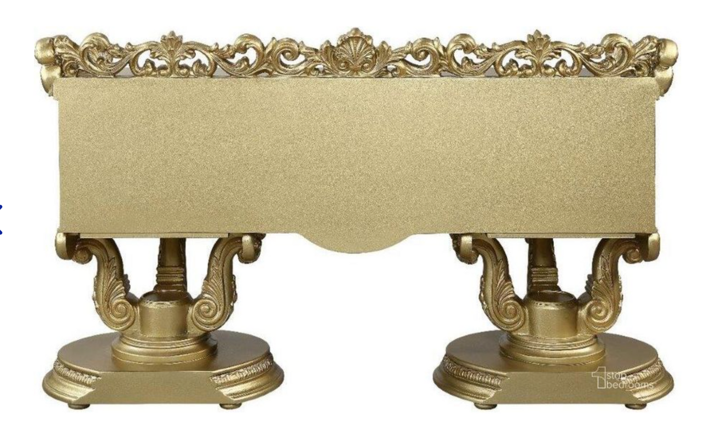 ORNATE GOLD LARGE VANITY BUFFET