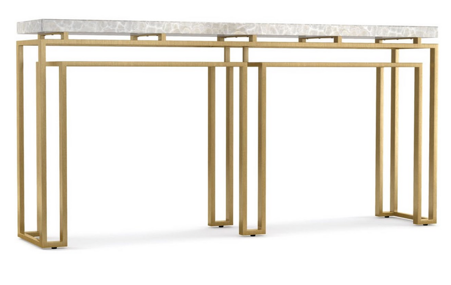MARBLE TOP CONSOLE TABLE
