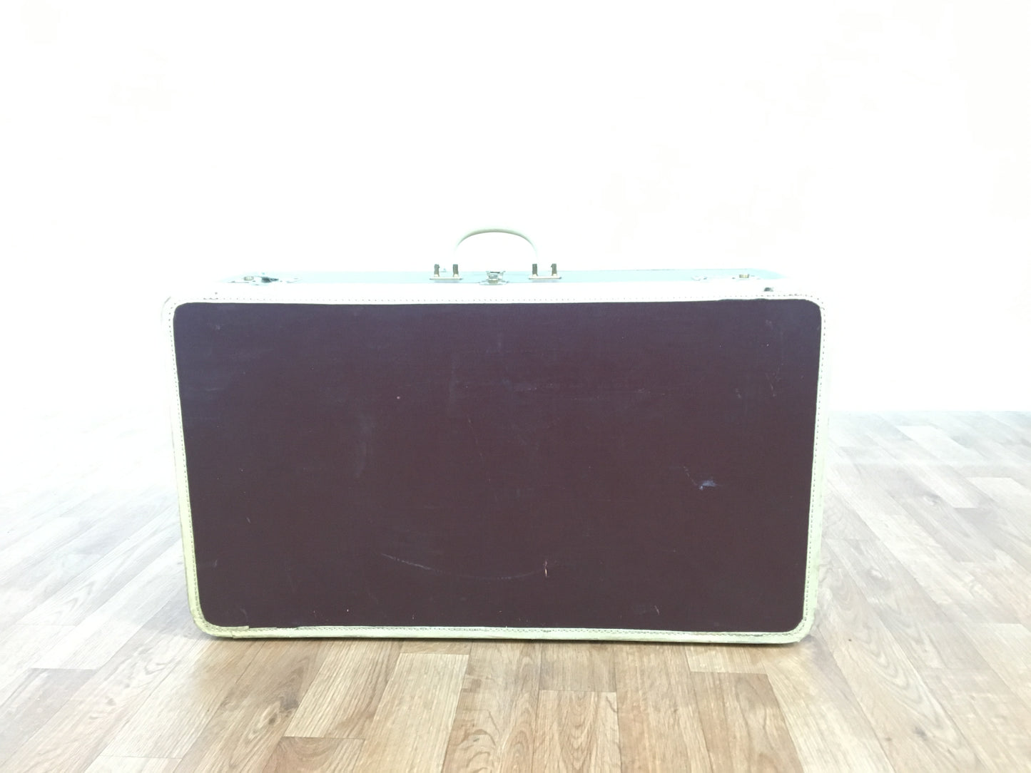 VINTAGE LUGGAGE, BROWN/BEIGE