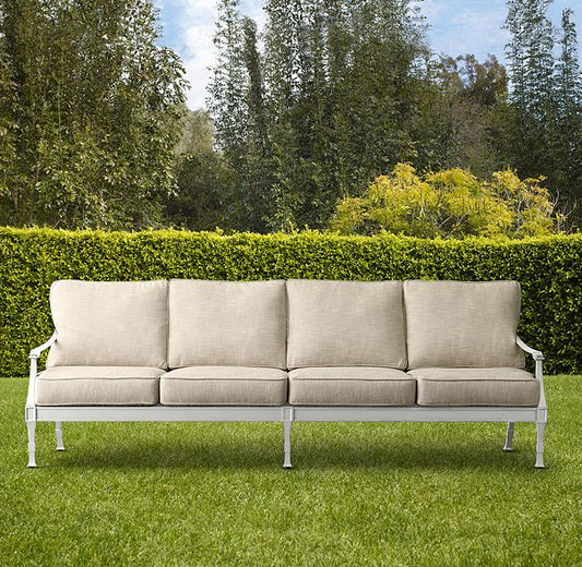 BEIGE LUXE OUTDOOR SOFA