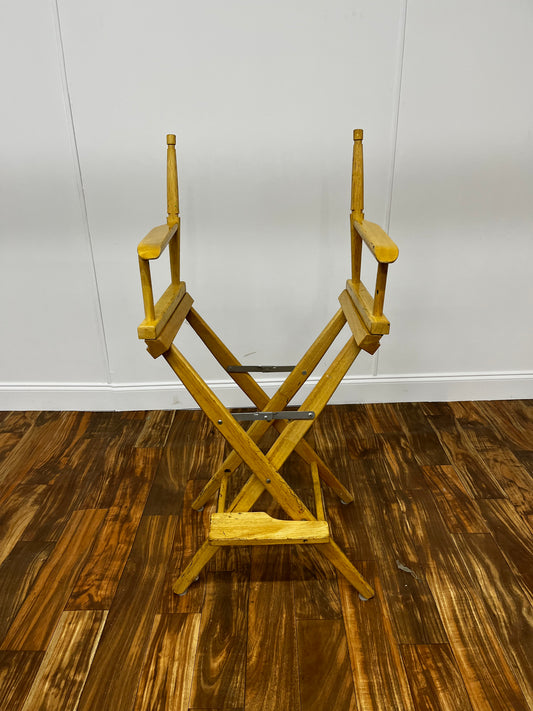 NATURAL WOOD DIRECTOR CHAIR