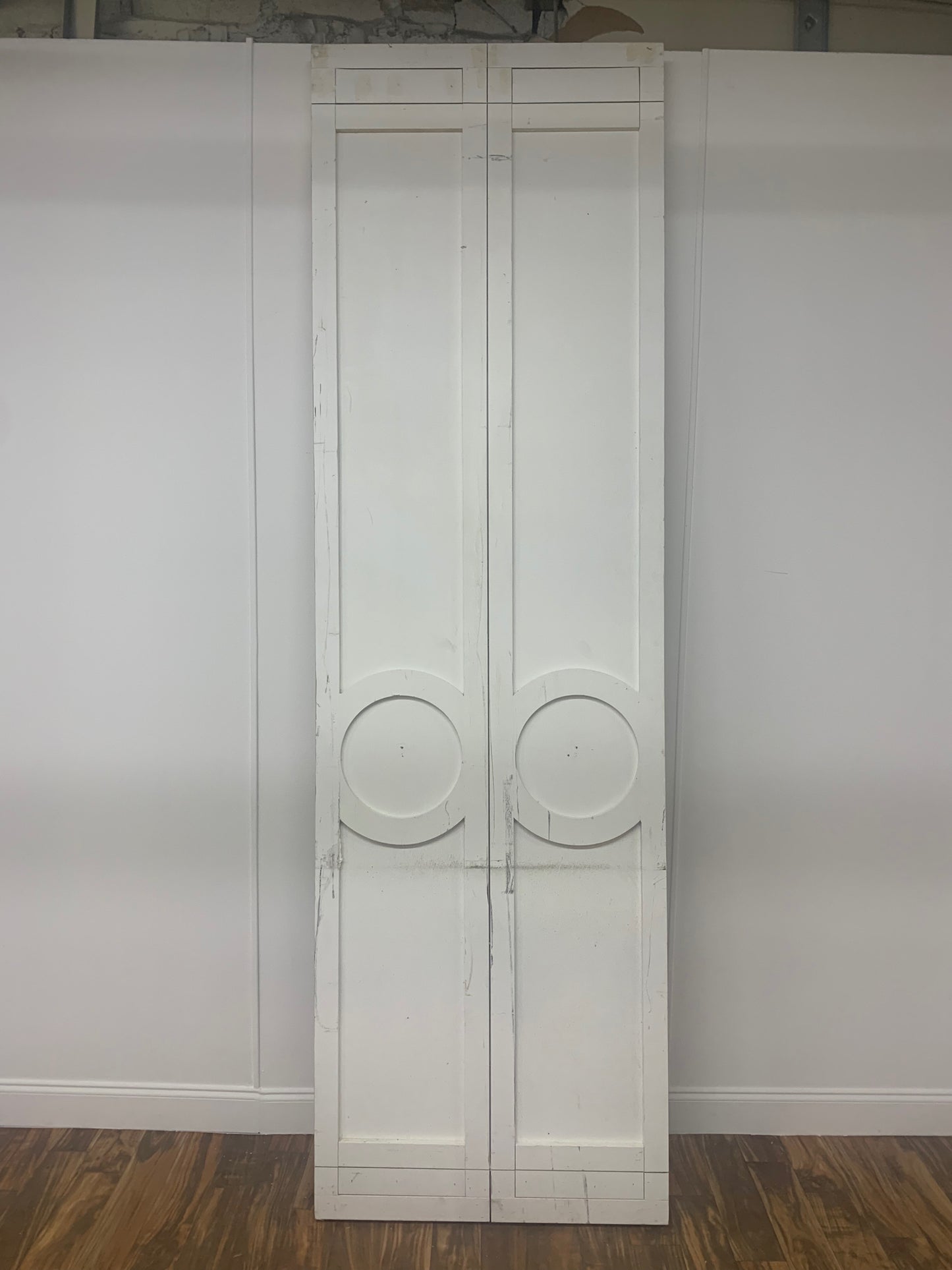 GIANT CLOSET DOUBLE DOOR WITH INLAY DESIGN
