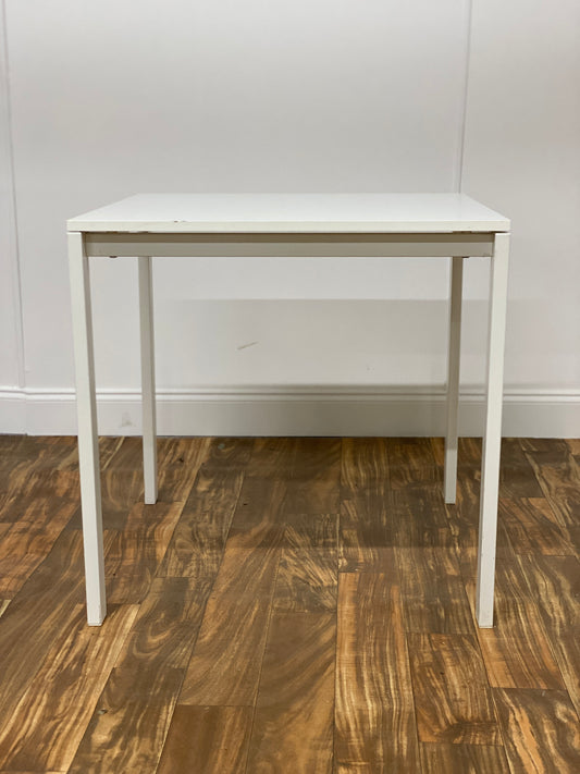BASIC IKEA WHITE ACCENT TABLES