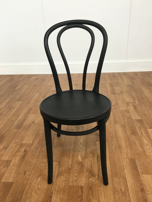 BLACK CAFE CHAIRS